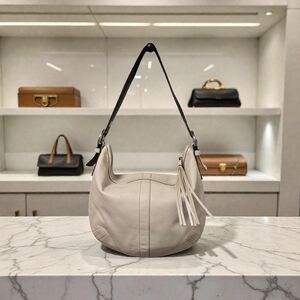 Coach Soho Hobo Vintage Cream Leather Shoulder Bag
